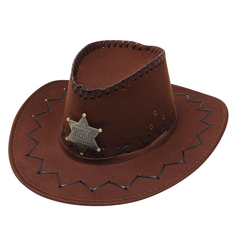 Fashion Western Cowboy Hat, Universal for Men and Women, American Western Cowboy Hat Spring Summer Autumn Hat Tide