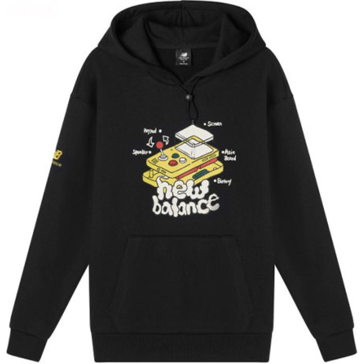 New Balance Sweatshirt Men s Black AMT11336-BK S