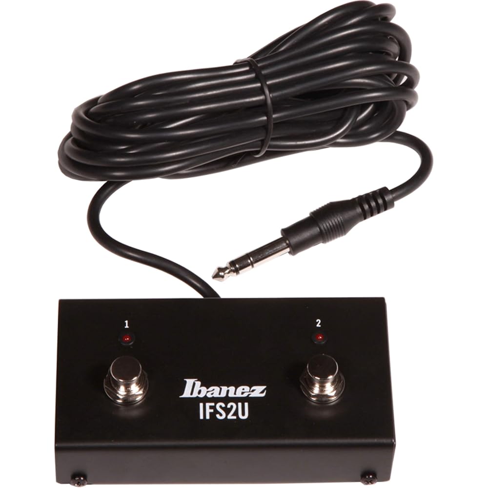Ibanez IFS2U Footswitch with Durable Design, Compatible with Various Models, Easy to Use