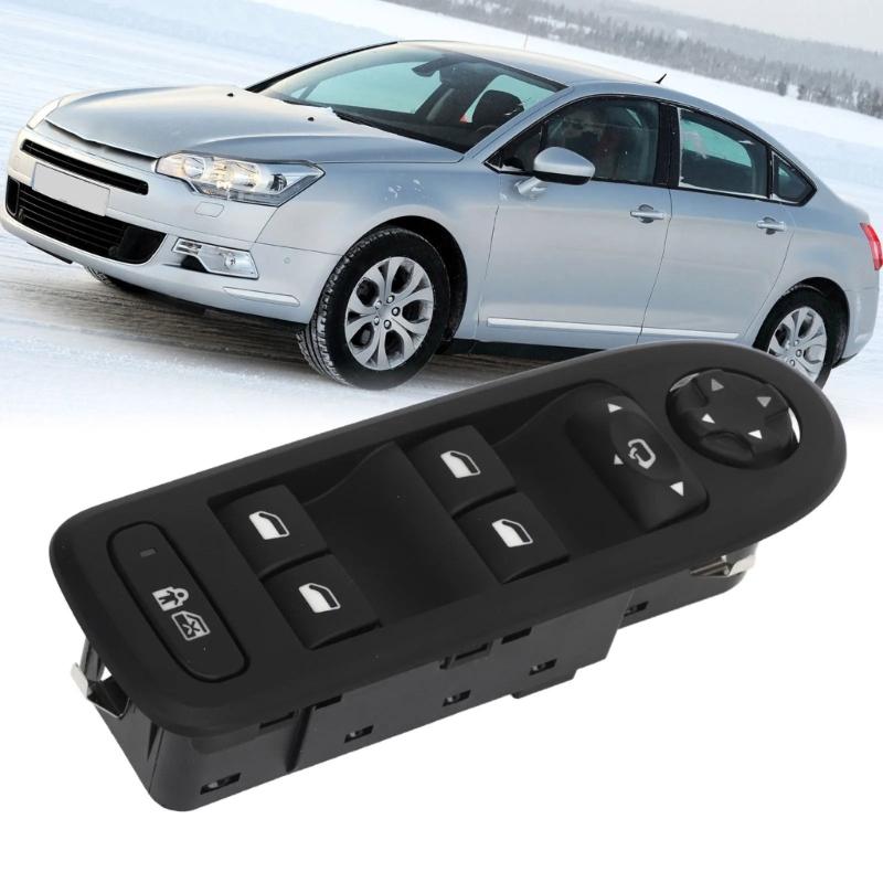 Window Lift Switch Mirror Control Button 96644915 96644915XT 30170396 for 308 508 C5 2008-2013 Replacement Part