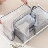 Sezonowy organizer na buty Wodoodporna przezroczysta torba Ochrona obuwia Wodoodporne pokrowce na buty Przeciwpyłowe z zamkami błyskawicznymi