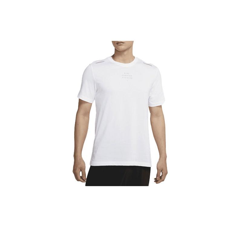 Nike Sportswear Quick Dry Knit Casual Sports Short Sleeve White Men s DJ7816-100 M