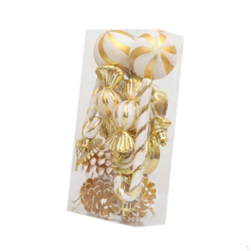 13Pcs Christmas Tree Hanging Decorations Ball Ornaments Decorative Baubles for