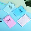 Mini Spiral Notepad Wide Lined Spiral Notebook Pocket Journal Planner 42 Sheets Tearable for School Student Teacher