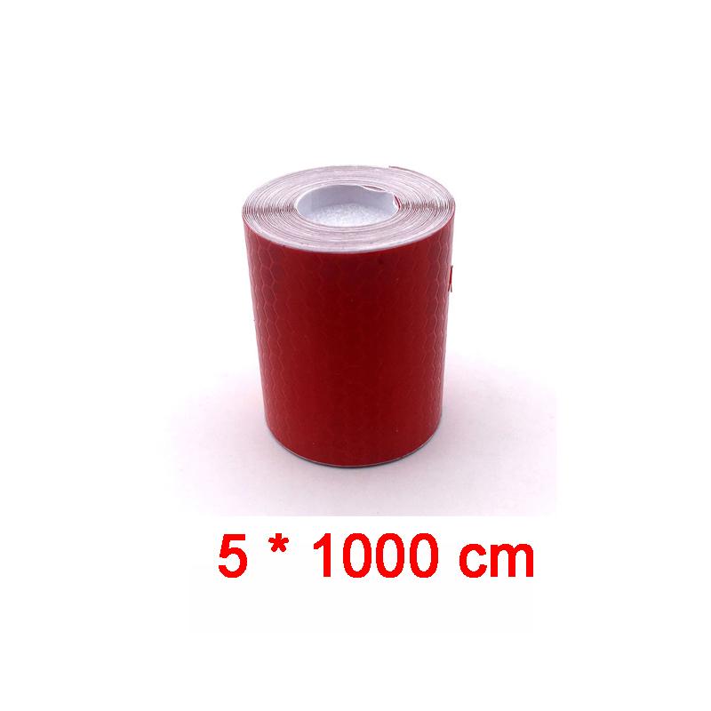 5cm 1/3/5/10M/20M 1PC Warning Light Reflector Protective Sticker Reflective Film Car Reflective Safety Strip Stickers