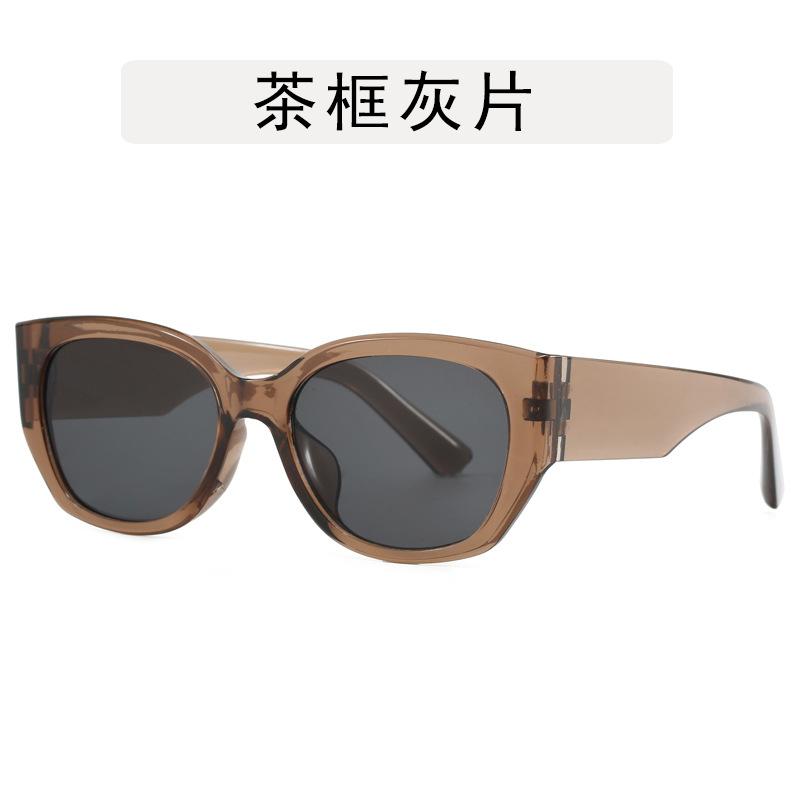 Cat Eye Shape Sun Glasses Women Korean Fashion Anti-glare Sunglasses Man Fishing Driving Sunglass Women