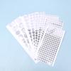 2Set Aluminum Foil Sealing Sticker For Soft Tube Mouth Seal Adhesive Sticker