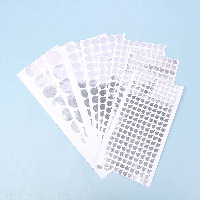 2Set Aluminum Foil Sealing Sticker For Soft Tube Mouth Seal Adhesive Sticker