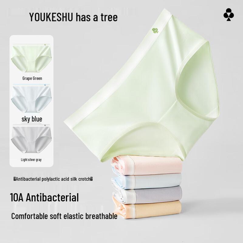 

Women s Pure Cotton Antibacterial Silk Blend Briefs XL