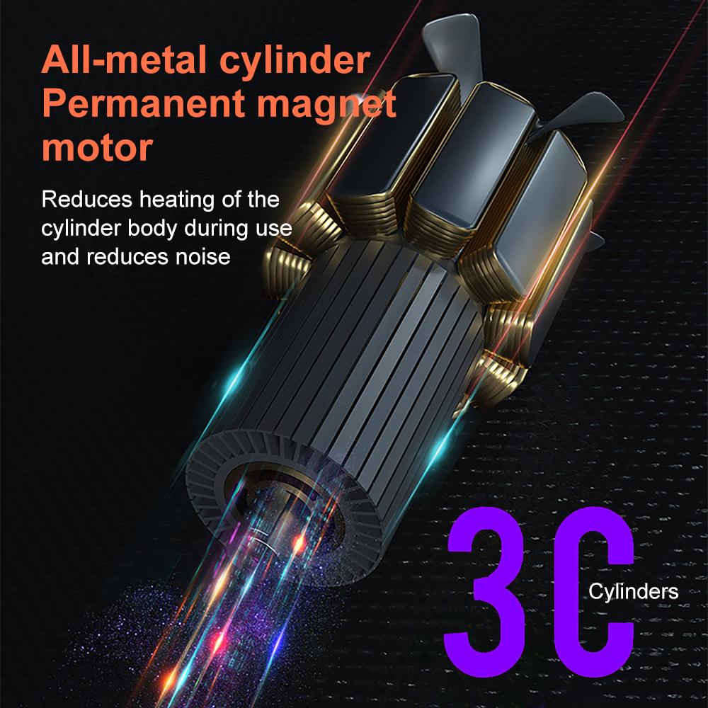 Portable Car Air Compressor 120W 150PSI Electric Digital Display Tire Inflator Pump for Motorcycle Bicycle Boat AUTO Tyre Balls