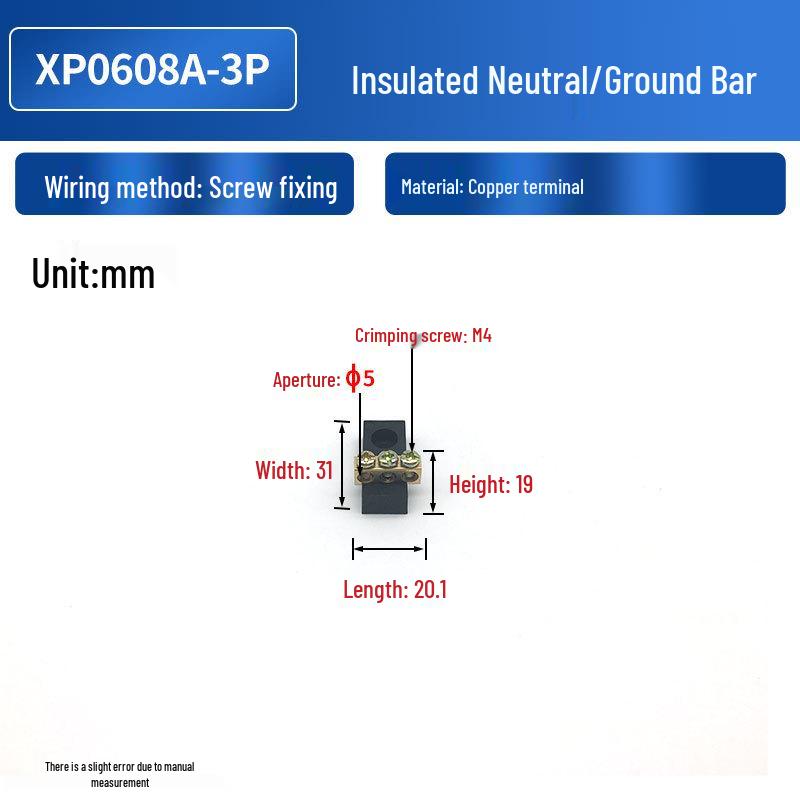 Internal PZ30 Zero Terminal Black Bracket XP0608A