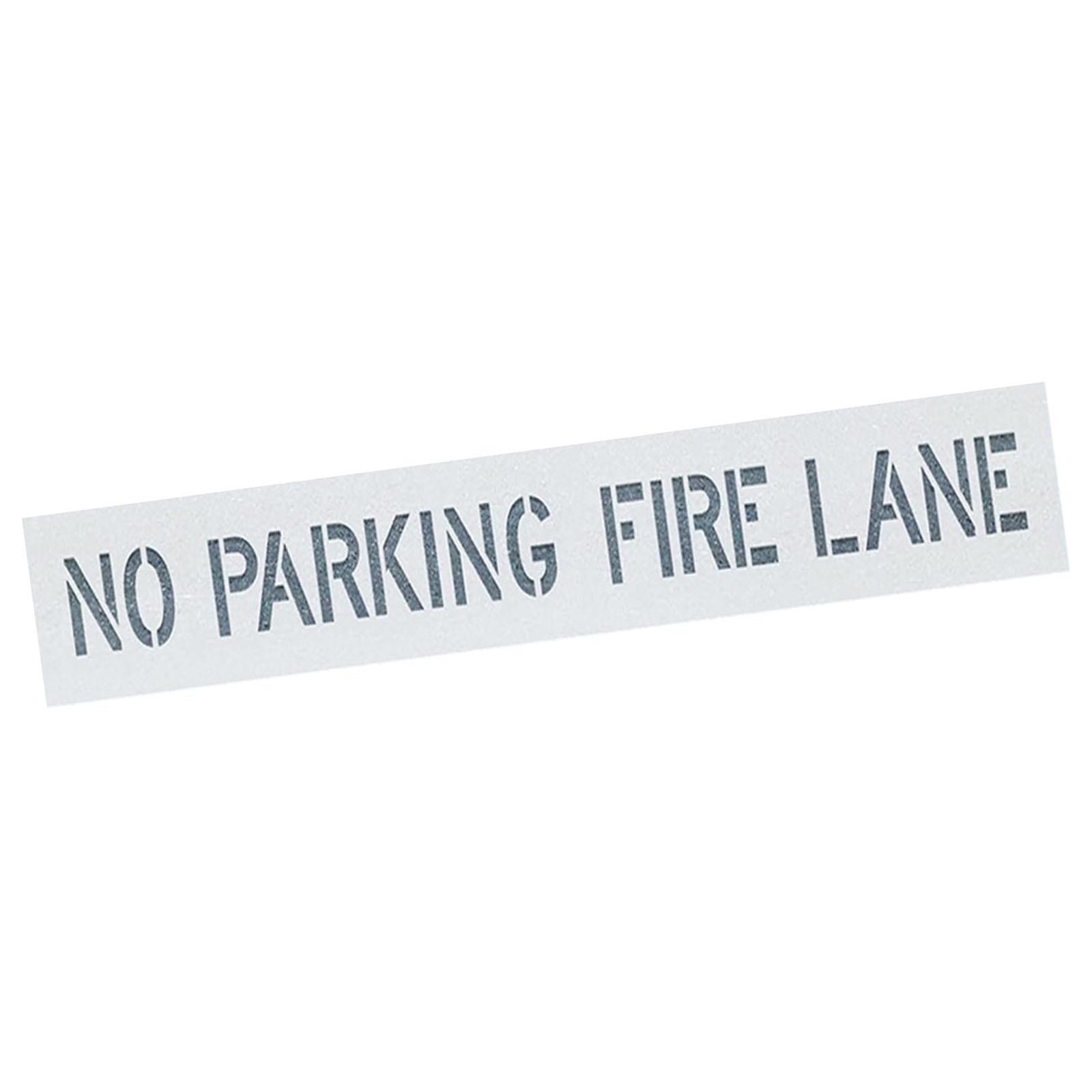 Easy Carry Small Silicone No Parking Template for Fire Lane Foldable Design Easy Carry For Transportation & Storage 1