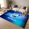 Custom Rug hertha bsc Pattern Print Name Text Soft Non‑Slip Floor Carpet for Home Indoor Decoration