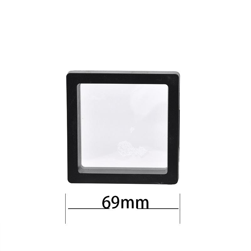 

Anti-Oxidation Jewelry Box, PE Film Suspension Display Case, Dust-Proof Earring Storage Organizer