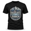 Zurich Switzerland Lake City Graphic T-Shirt Unisex Travel Tee