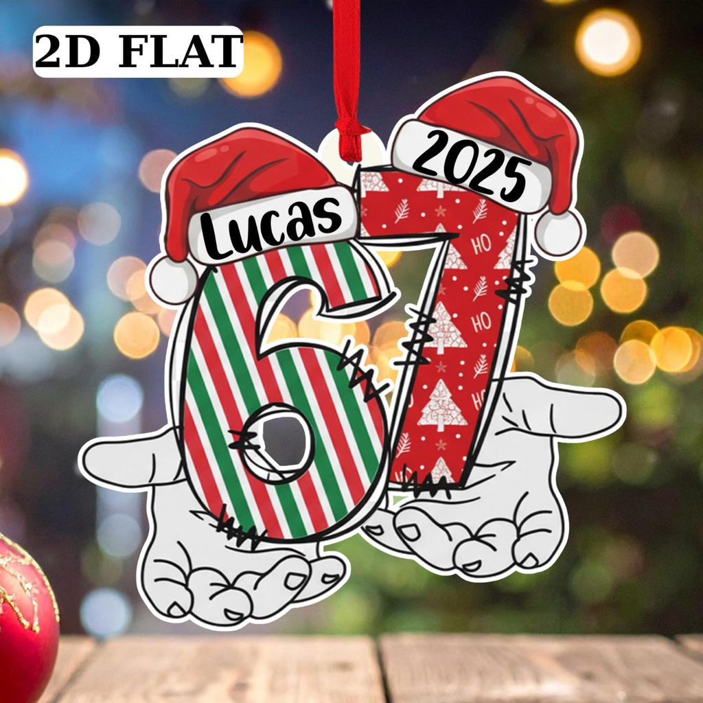 Decoração de Natal Pingente Árvore de Natal Tag Tema Festa Artesanato Ornamento