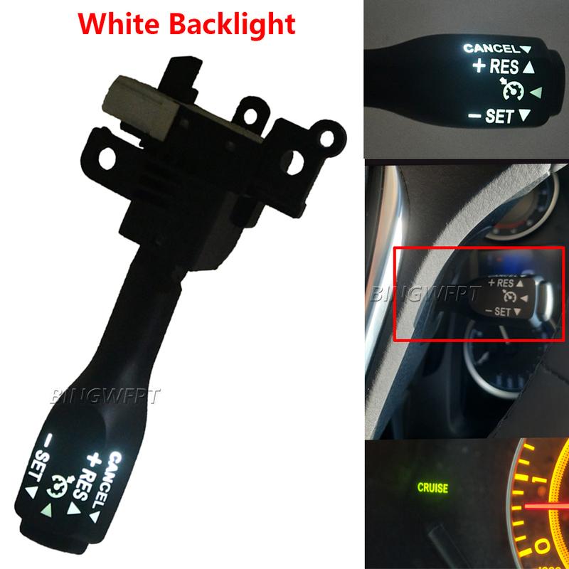 With White Backlight Cruise Control Switch 84632-34011 45186-0G030 For Toyota Land Cruiser Prado GRJ150L 10-13 GRJ152 2015-2017