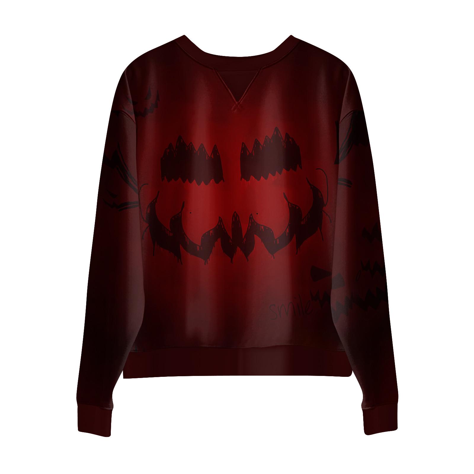 Женский повседневный полосатый пуловер — фото 5