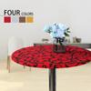60/70/80/90/100/120/150cm Diameter Round Tablecloth Cocktail Table Cloth Coffee Bar Table Cover Wedding Party Table Cover Decor