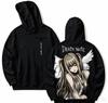 Death Note Anime Print Unisex Oversized Hoodie, Vintage Fashion Comfortable High Quality Long Sleeve Sweatshirt