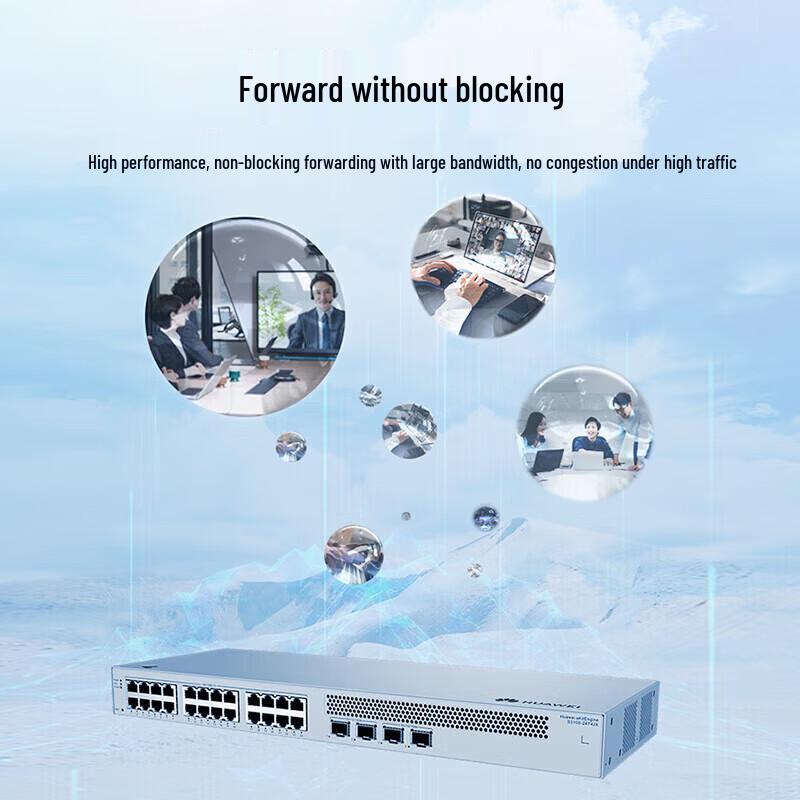 Huawei Kunling S310S-24T4JX 10 Gigabit Layer 3 Switch