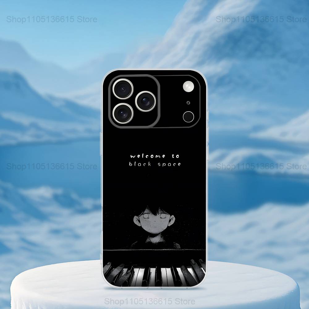 E-Emotion O-Omori Game For iPhone 12,Mini,16,X,17,Plus,11,Max,13,XR,15,Pro,14,SE,XS,Transparent Soft Cover Case
