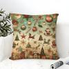 Nordic Style Classic Doll Print Pillow Case Linen Pillow Case Sofa Home Decor Cushion Cover Cushion Cove