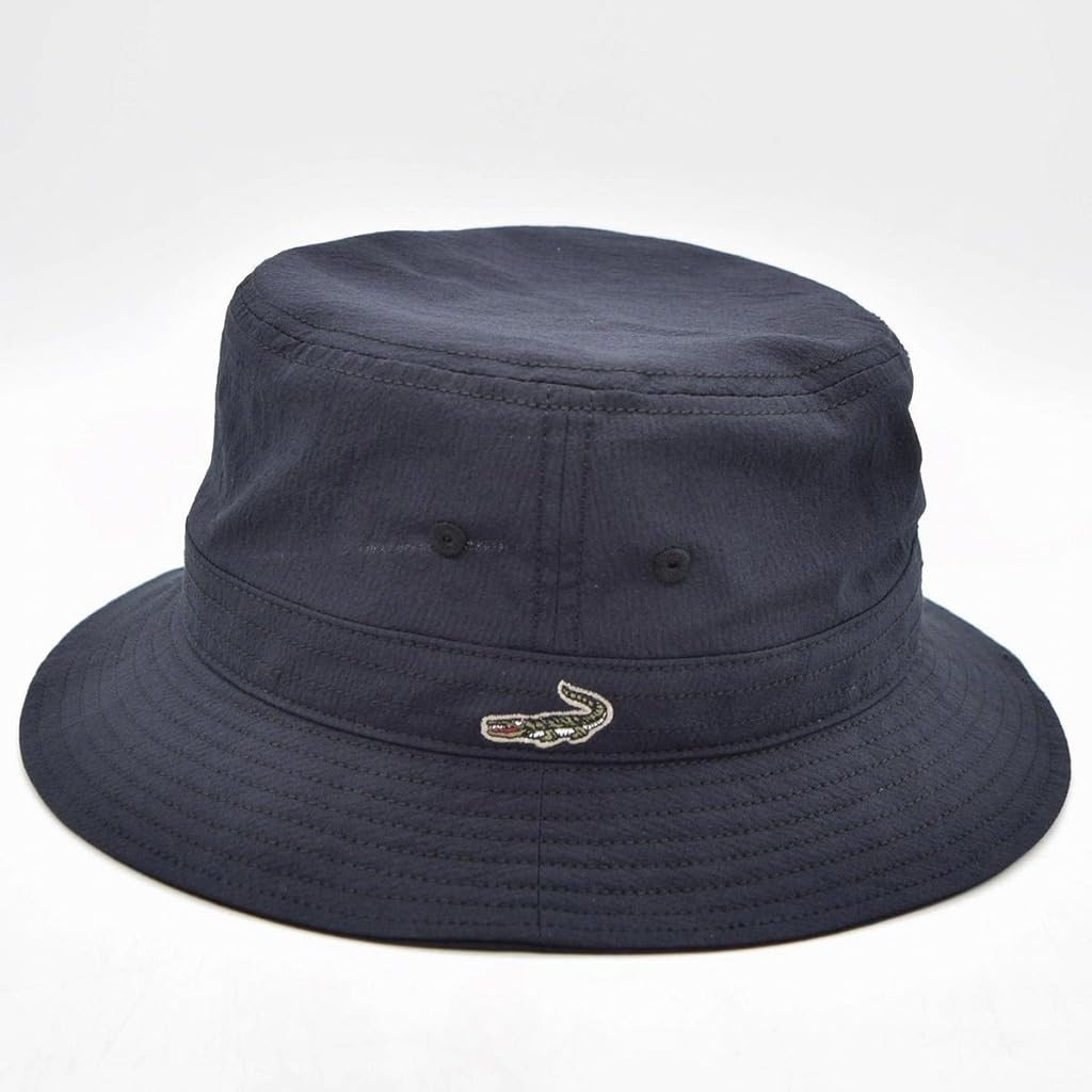 Crocodile Bucket Hat CROCODILE Absorbent Quick Drying Hat Spring Summer HC713 Men's Men's (L/58.0cm, Navy)