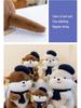 Beaver Plush Scarf Toy & Pillow - Cute Birthday Gift for Girls