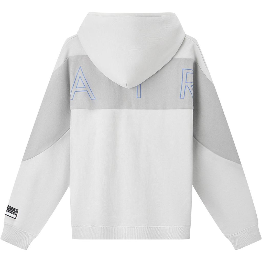 Nike Air Comfortable Warm Hooded Fleece Cardigan Sweatshirt Men Outerwear Photon-Grey HJ0637-009