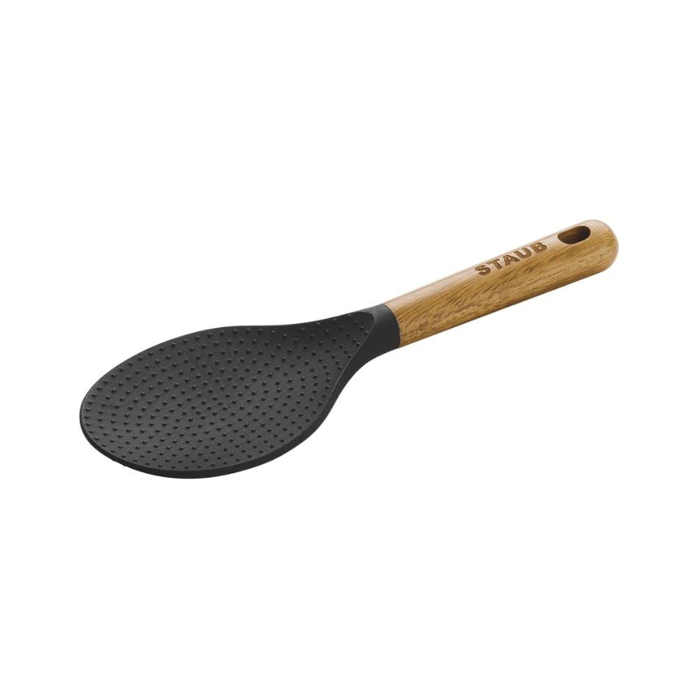 

Staub Rice Japanese Ustensiles Rice Spoon Silicone Spoon (Scoop) [Official Product] 40503-110 чёрный