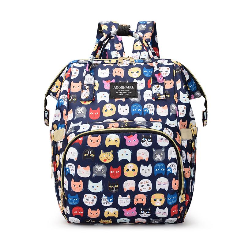 Trendiger Multifunktions-Rucksack für Mutter & Baby mit großem Fassungsvermögen