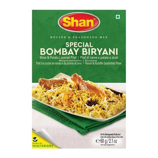 Shan Special Bombay Biryani Masala, 60 G, 3 Pack - Powder