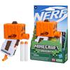 Hasbro Nerf Microshot Minecraft Snow Golem Mini Minecraft Snow Golem Mob 2 Official Nerf Elite Priming Handle Included F6132 Authentic Blaster,
