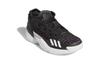 adidas D.O.N. Issue #4 Abrasion Resistant Mid Top Children's Basketball Shoes Black White Children Aged 3 7 Years Old GW9014