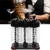 3 Head Cup Brush Removable Efficient Cleaning Glass Washer Brush with Suction Base for Bar Long Leg