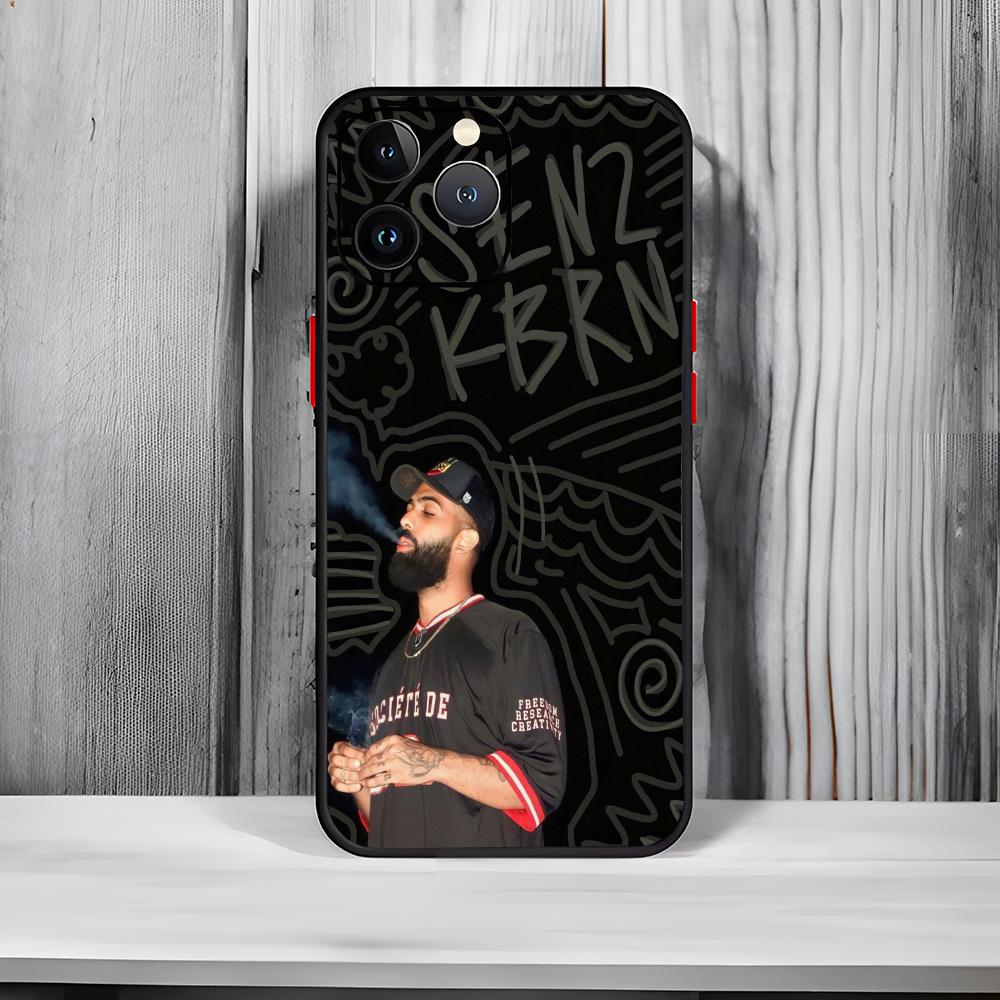 

Trap Star E-Eladio Carrion Sauce Boyz Phone Case Black Matte Thin Phone Case For iPhone17 16 15 14 13 ProMax iphone12promax