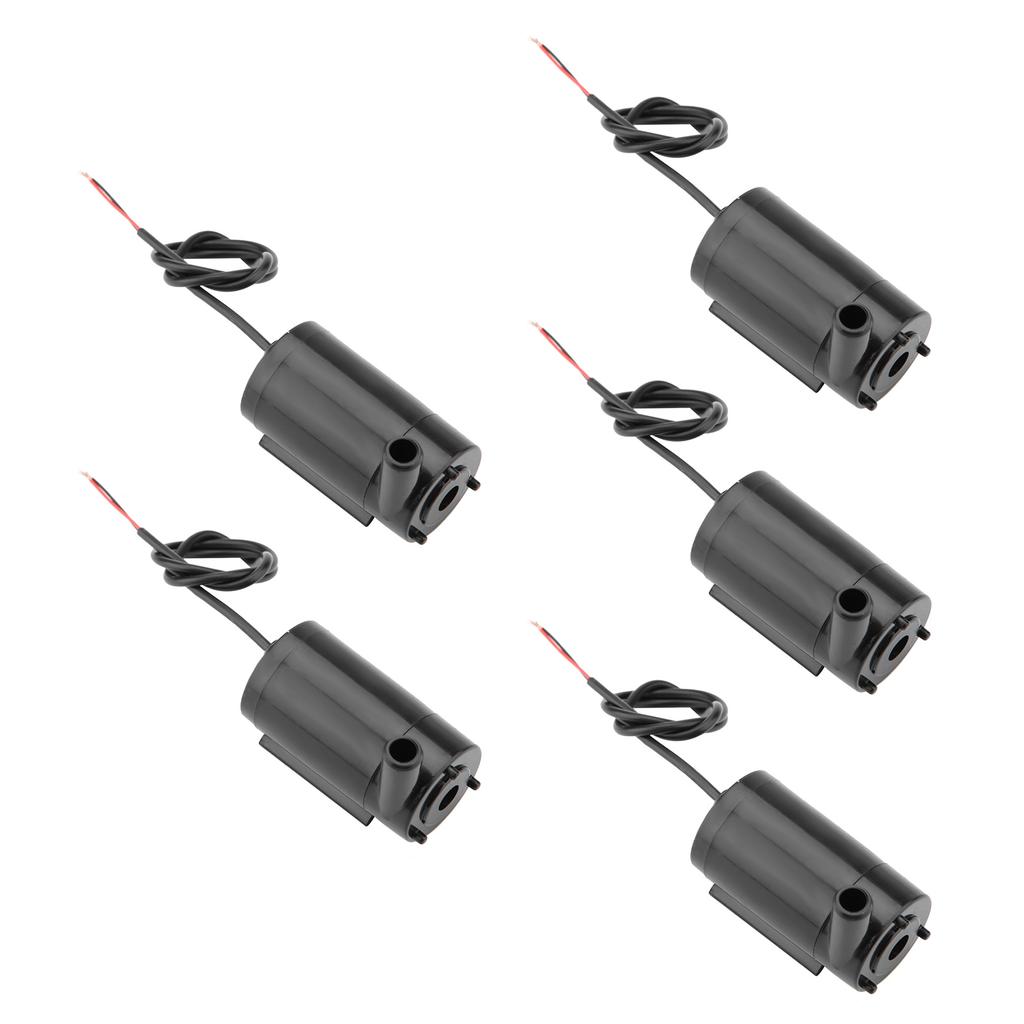 5 pcsset DC 3V 5V Mini Water Pump Submersible for Fish Tank Fountain Aquarium