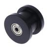 Double Bearing H Groove Flat Bottom Groove Wheel Width 25 Nylon Roller Guide Wheel Moving Pulley H6/H8/H10*50*40