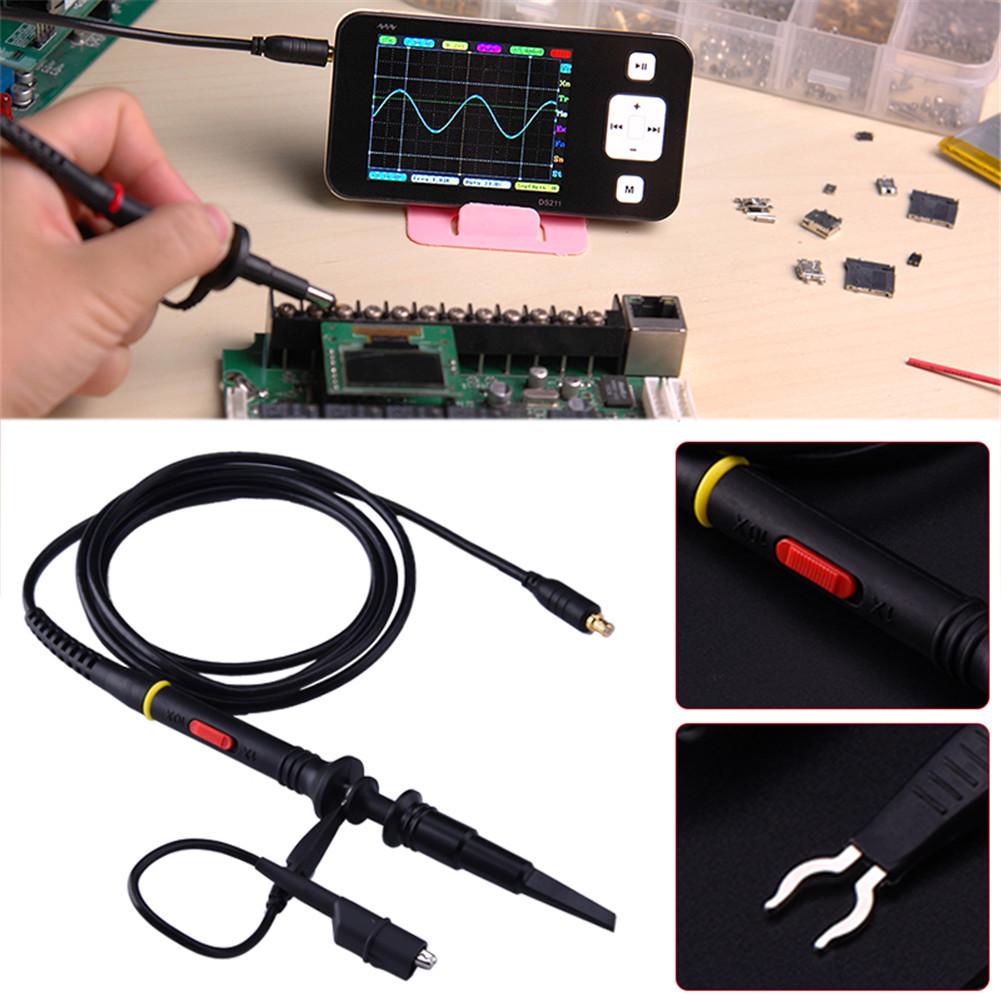 MCX-Oszilloskop-Sonde 40V 1:1 – Mit Haken, Für DS202, DS203, DSO112A & Co.