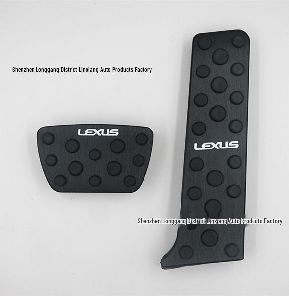 Anwendbar für Lexus ES 2018: Rutschfester Gas- und Bremspedal aus Aluminiumlegierung