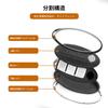 Leather Smart Key Case for Serena X-Trail Elgrand Skyline, Scratch Resistant, Notebook Key Fob Cover 3 Buttons (A-black)