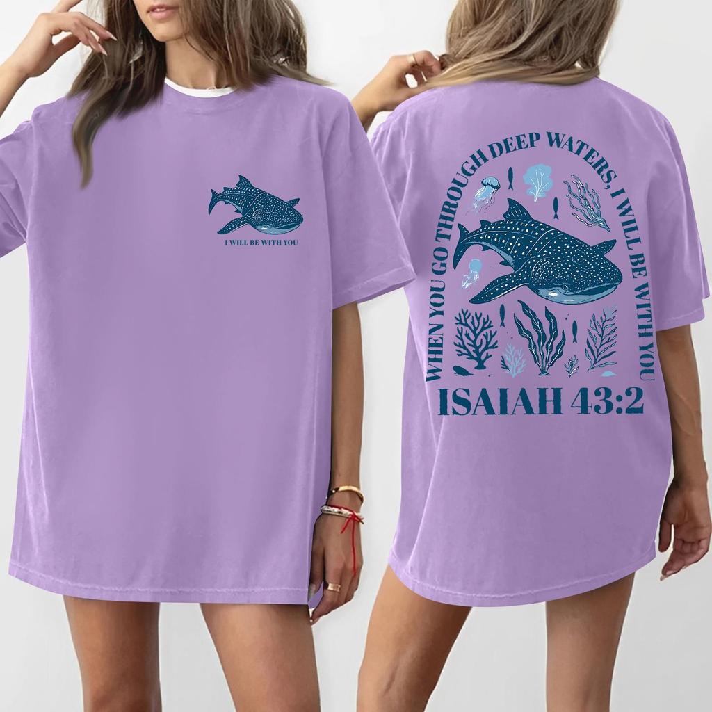 Women's Round Neck Printed Short-sleeved T-shirt Top