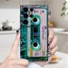 Retro Cassette Tape Printed Silicone Phone Case For Samsung Galaxy S26 S25 Ultra S24 Plus S23 S22 S21 S20 A15 A35 A54 A55 Cover