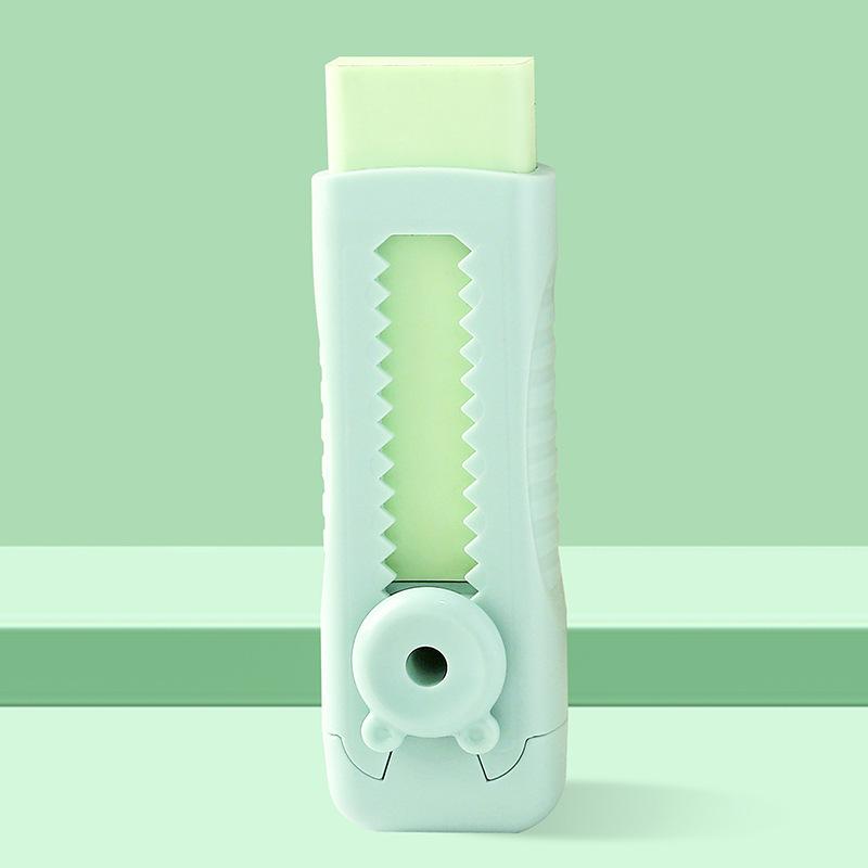Retractable Cute Eraser for Elementary Students - Clean Push-Pull Design, Ideal for Exams and Creative Use