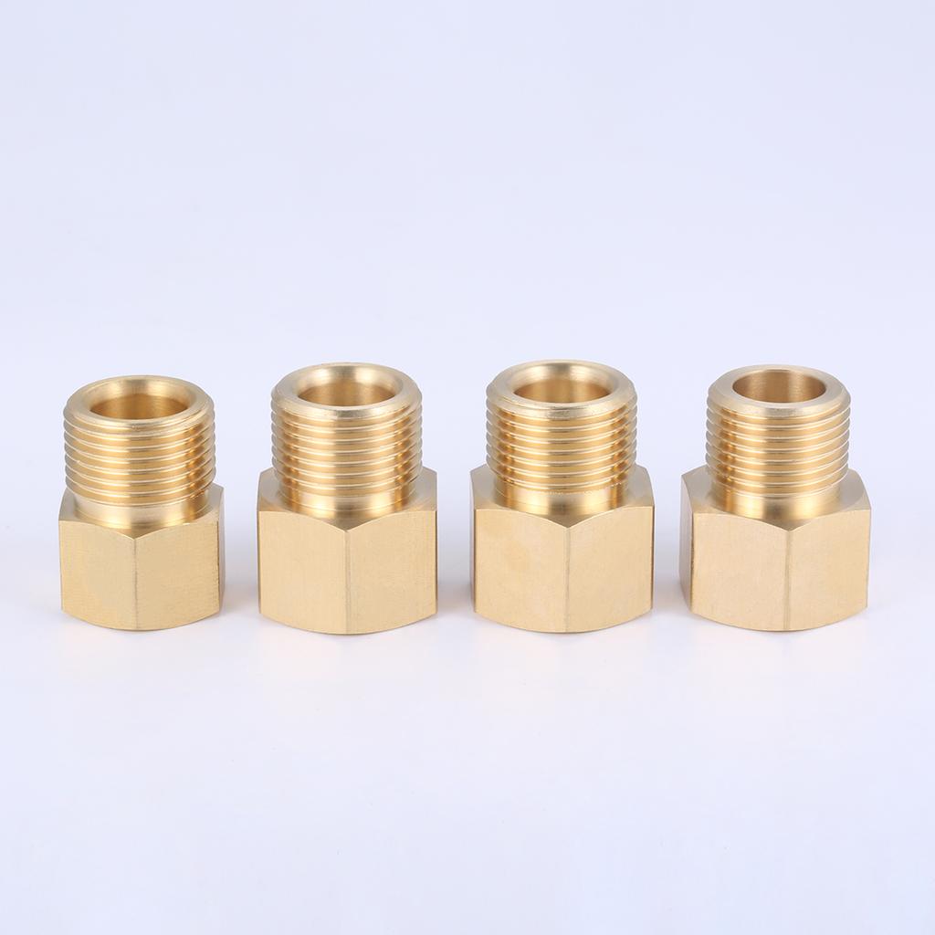 Mässingsgasadapterkonverterare W21.8 till G5/8 eller G5/8 till W21.8 cylinderregulatorkontakt för cylinder till akvarium CO2-regulator