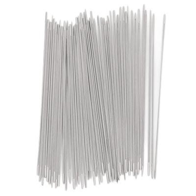 50PCS Large Eye Beading Needles Effective Stable Stainless Steel Beading Embroidery Needles for DIY