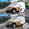 210D Waterproof Full Car Cover for JEEP Wrangler JK JL 2-Door / 4-Door 2007-2020 Weather Protection Cover Outdoor Snow Rain Dust