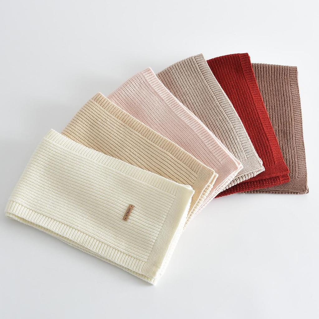 Children's Korean-Style Knitted Winter Scarf – Warm, Windproof, Skin-Friendly Neck Warmer