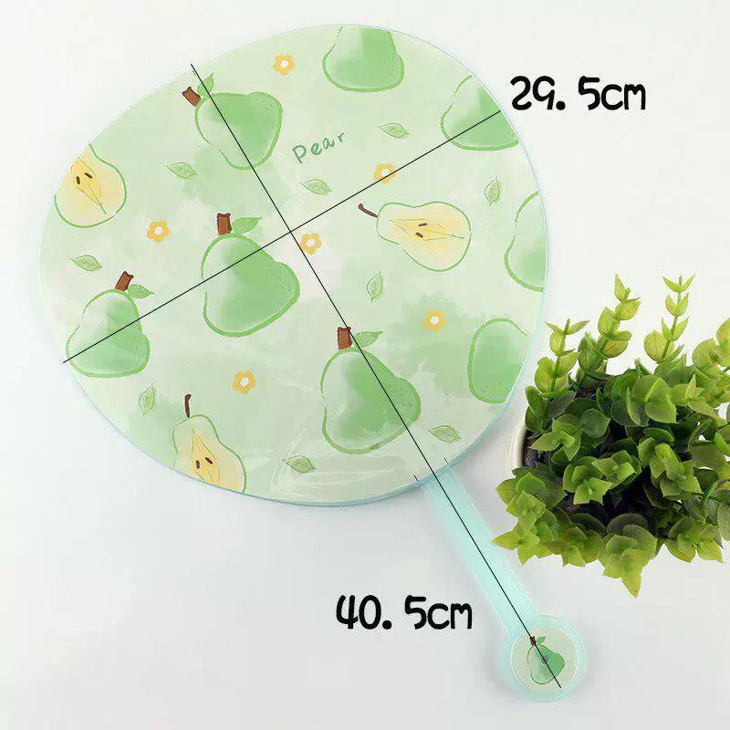 Durable Summer Fan for Children and Babies, Plastic Hand-Held Fan for Home Use, Cartoon Fan, 2025 New Model, Palm Leaf Fan